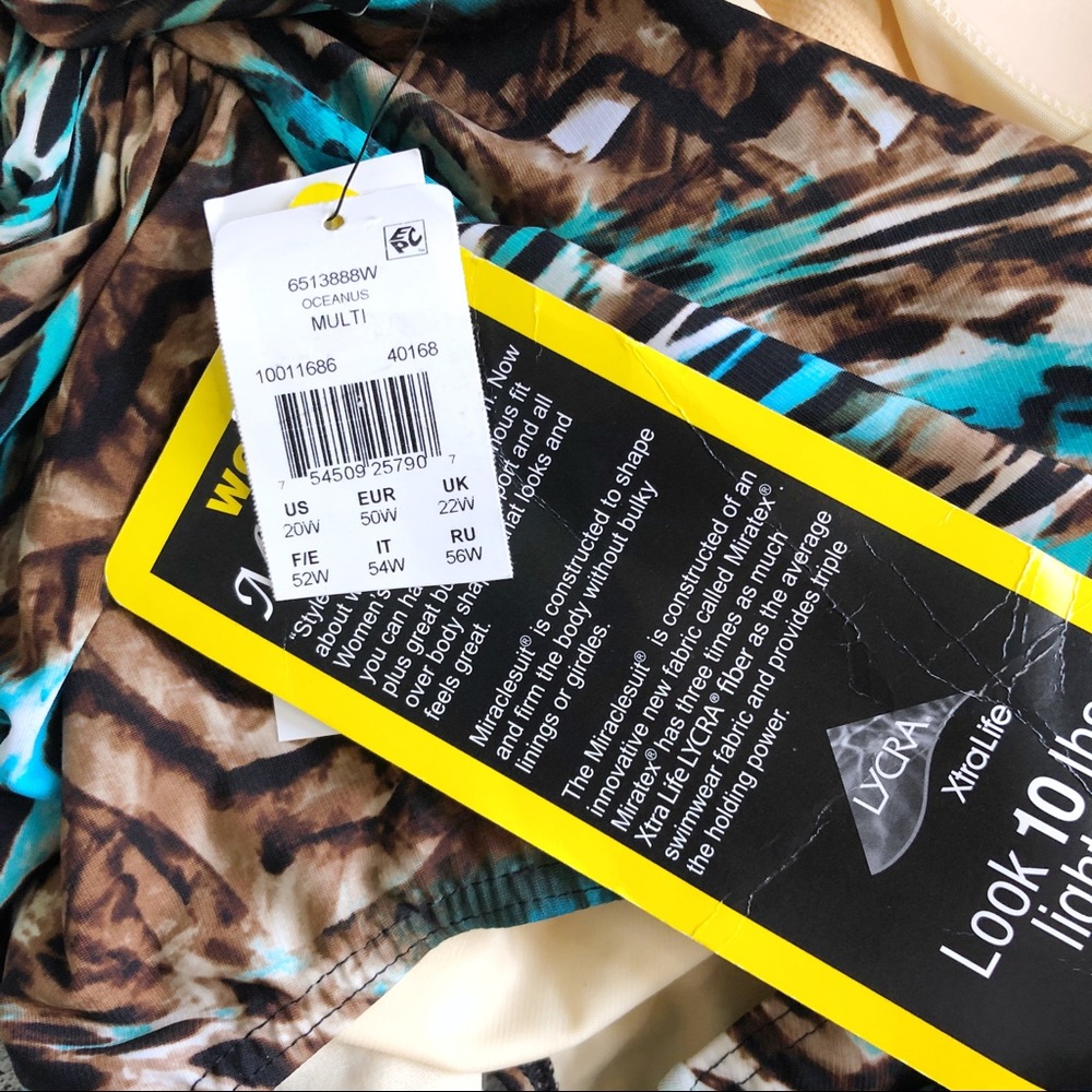 Miraclesuit Charming Cheetah One Piece 20W - Picture 7 of 8